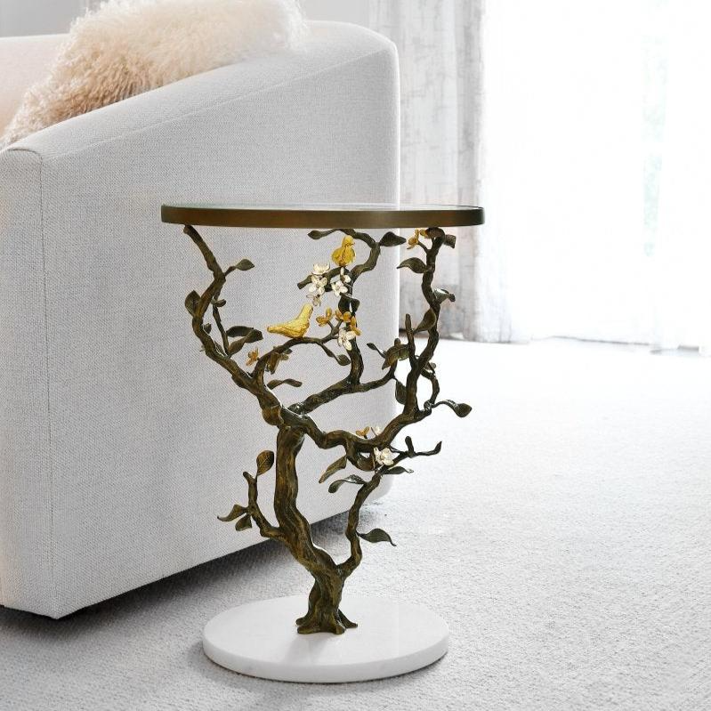 Lovebirds Accent Table