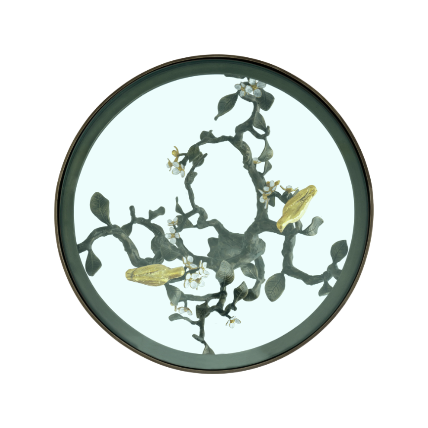 Lovebirds Accent Table