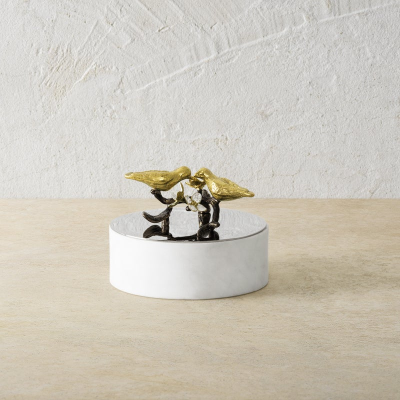 Lovebirds Trinket Box