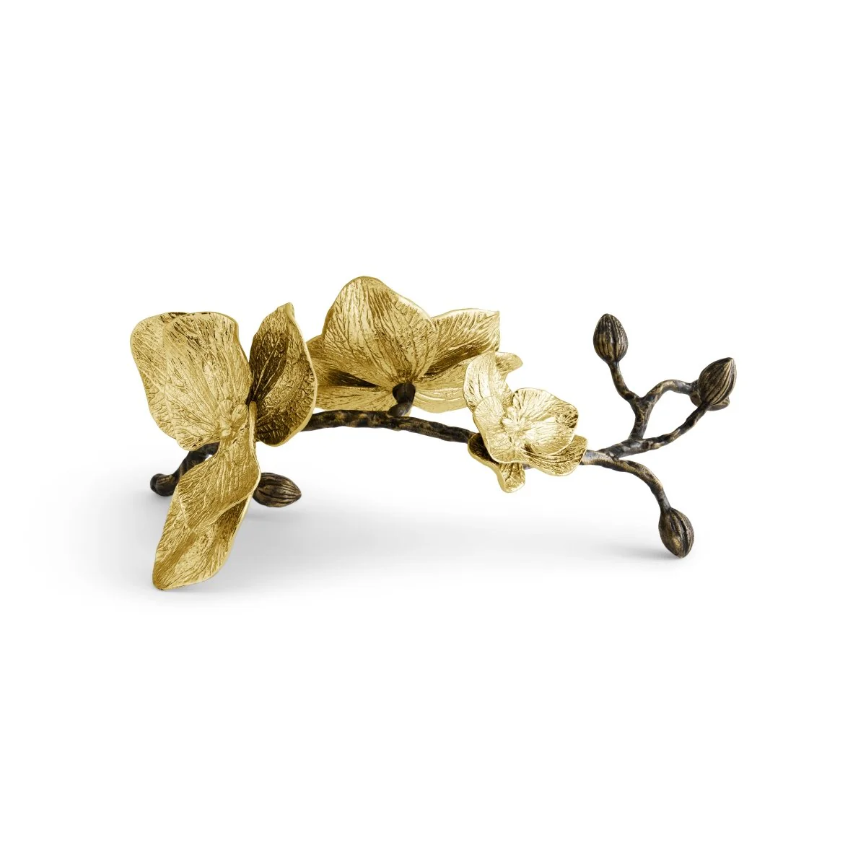 Gold Orchid Object