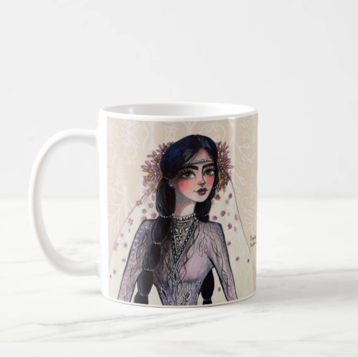Anush Cream Mug