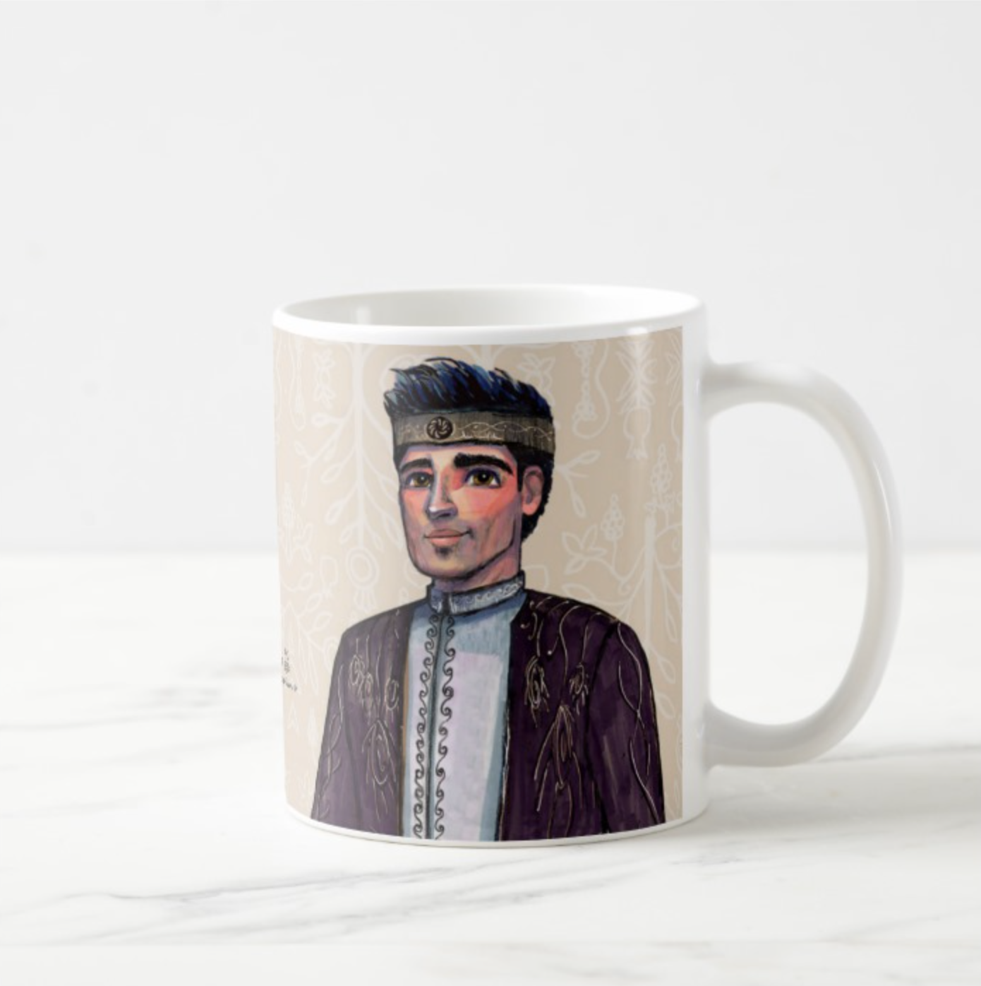 Armen and Anush Cream Mug