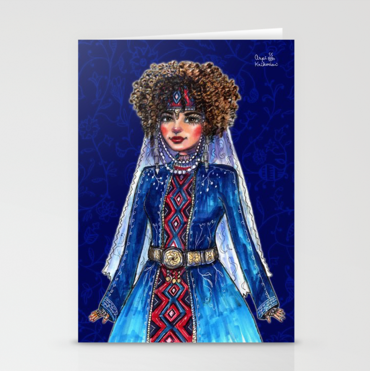 Yeraz Greeting Card