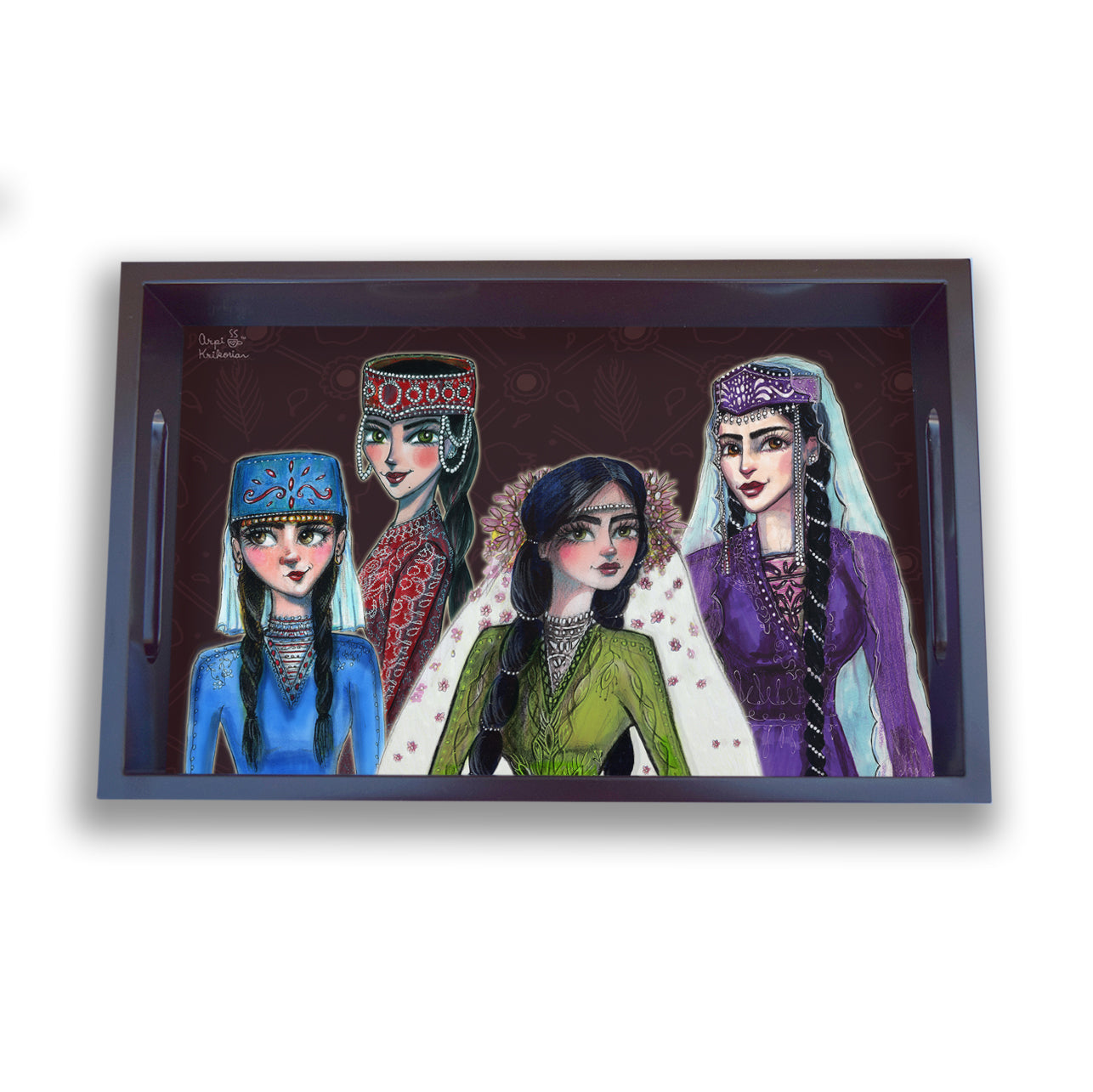 Armenian Beauties Serving Tray *New Size*