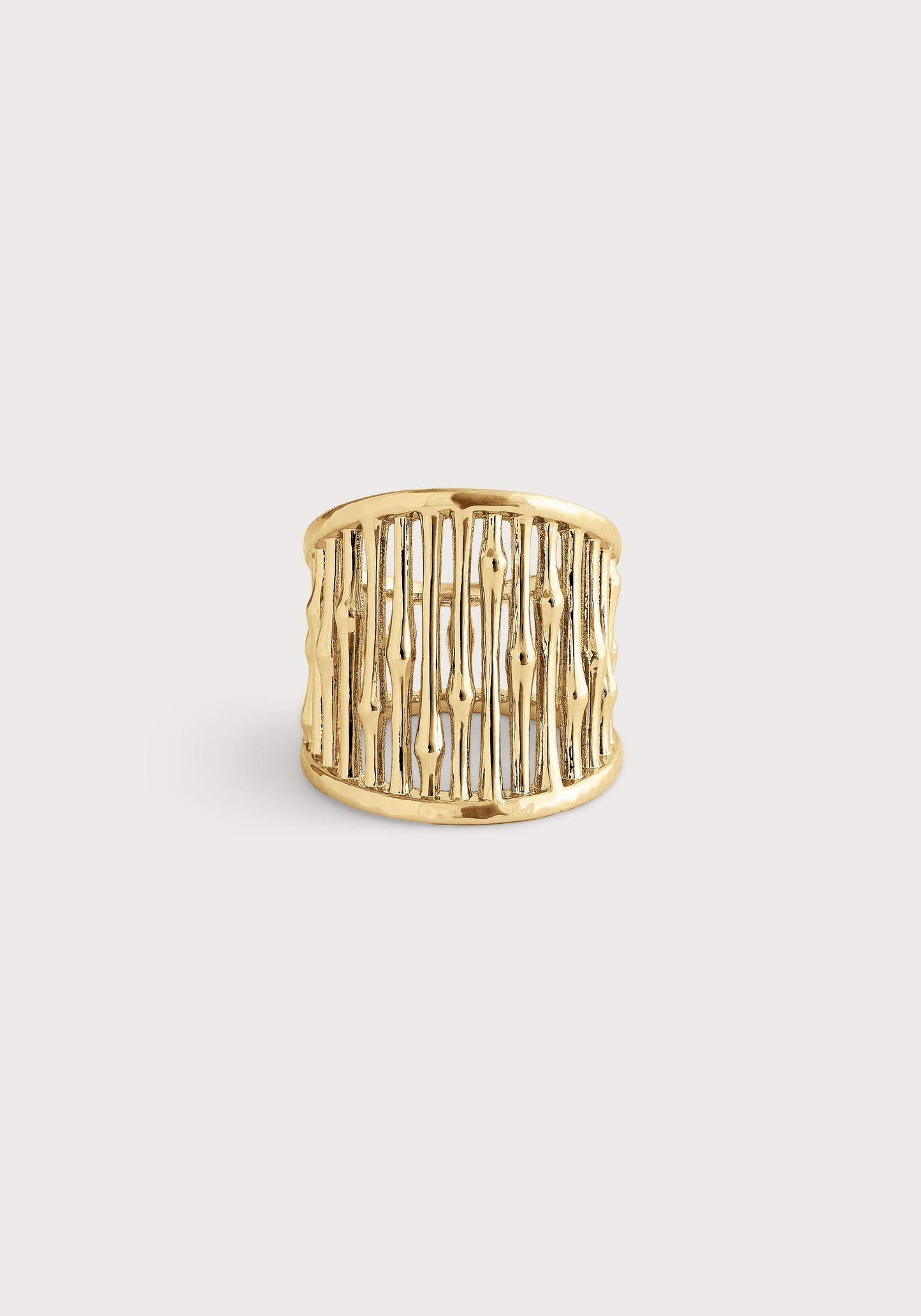 Bamboo Wide Ring