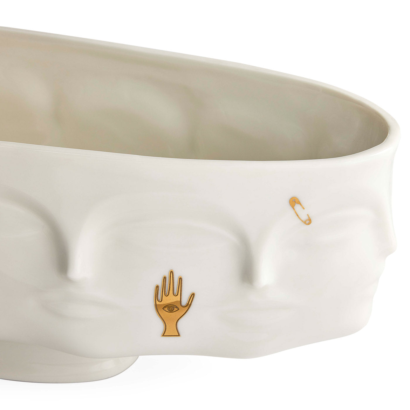 Gilded Dora Maar Long Bowl