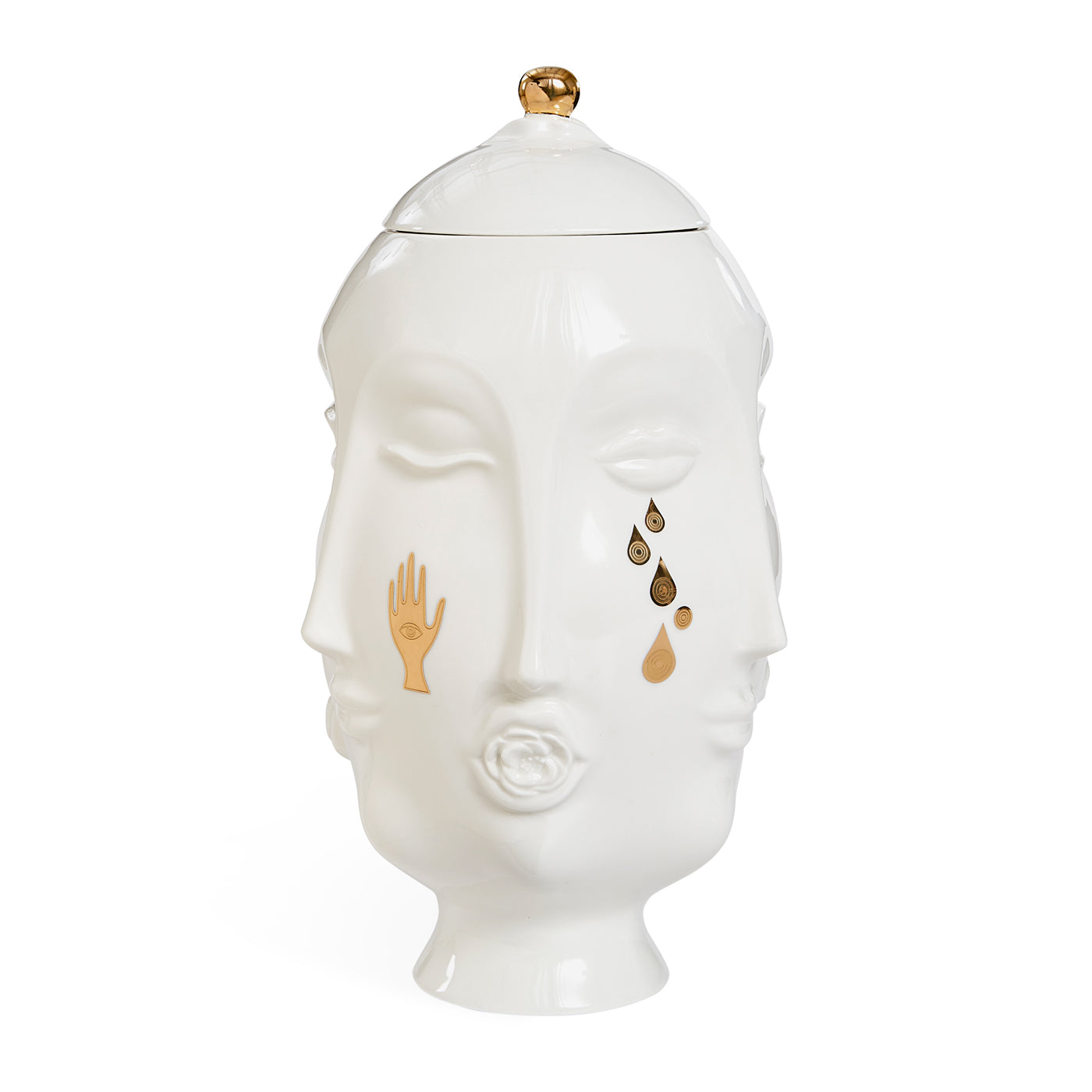 Gilded Frida Urn