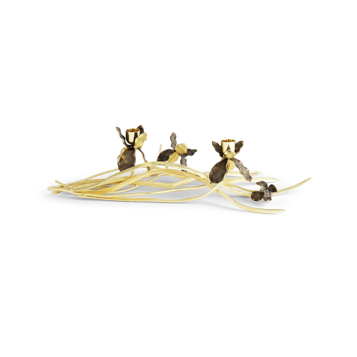 Black Iris Candleholders