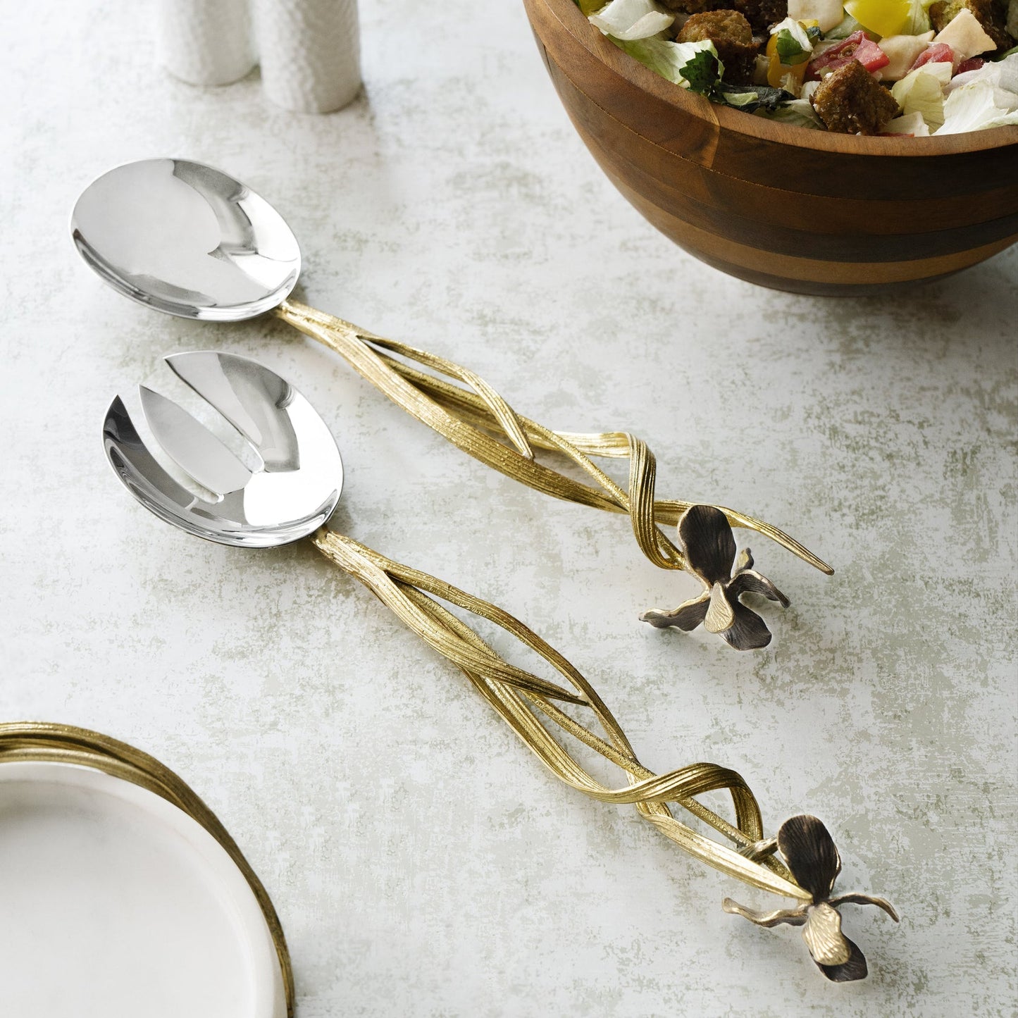 Black Iris Serving Set