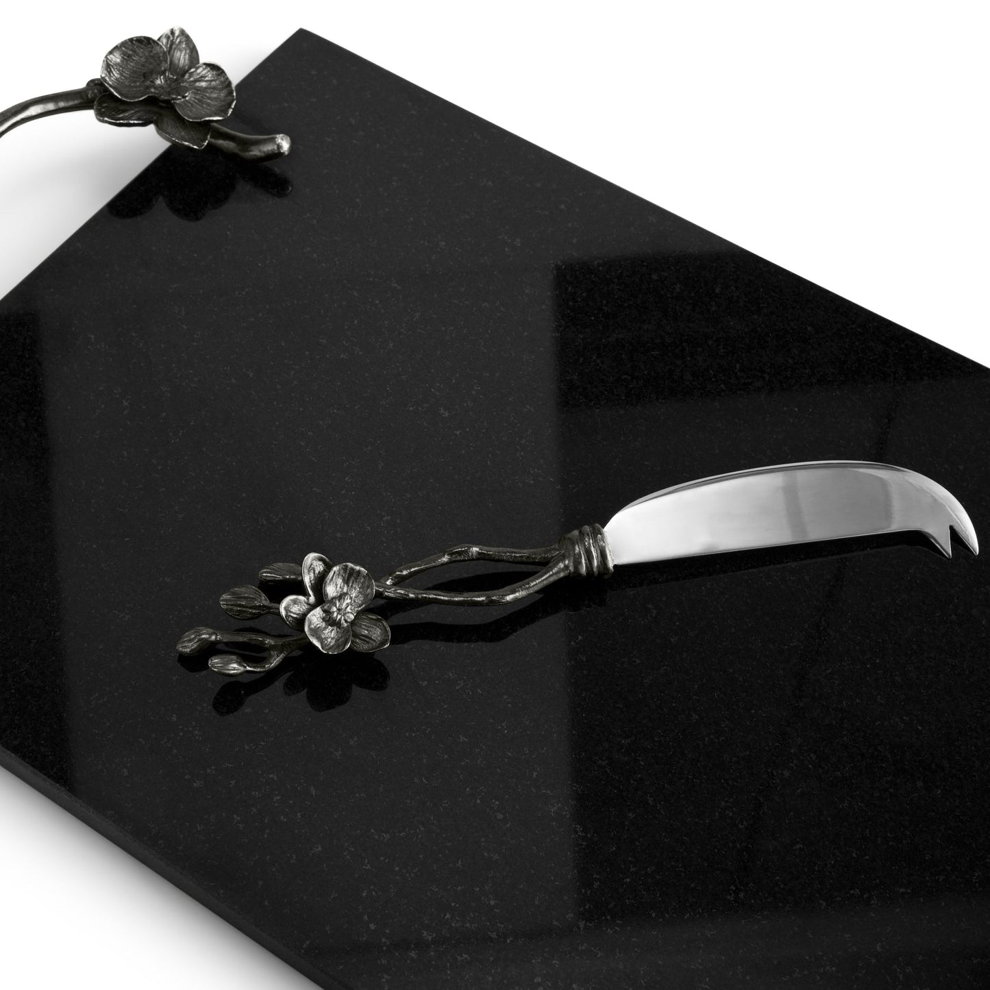 Black Orchid Cheese Board w/ Knife