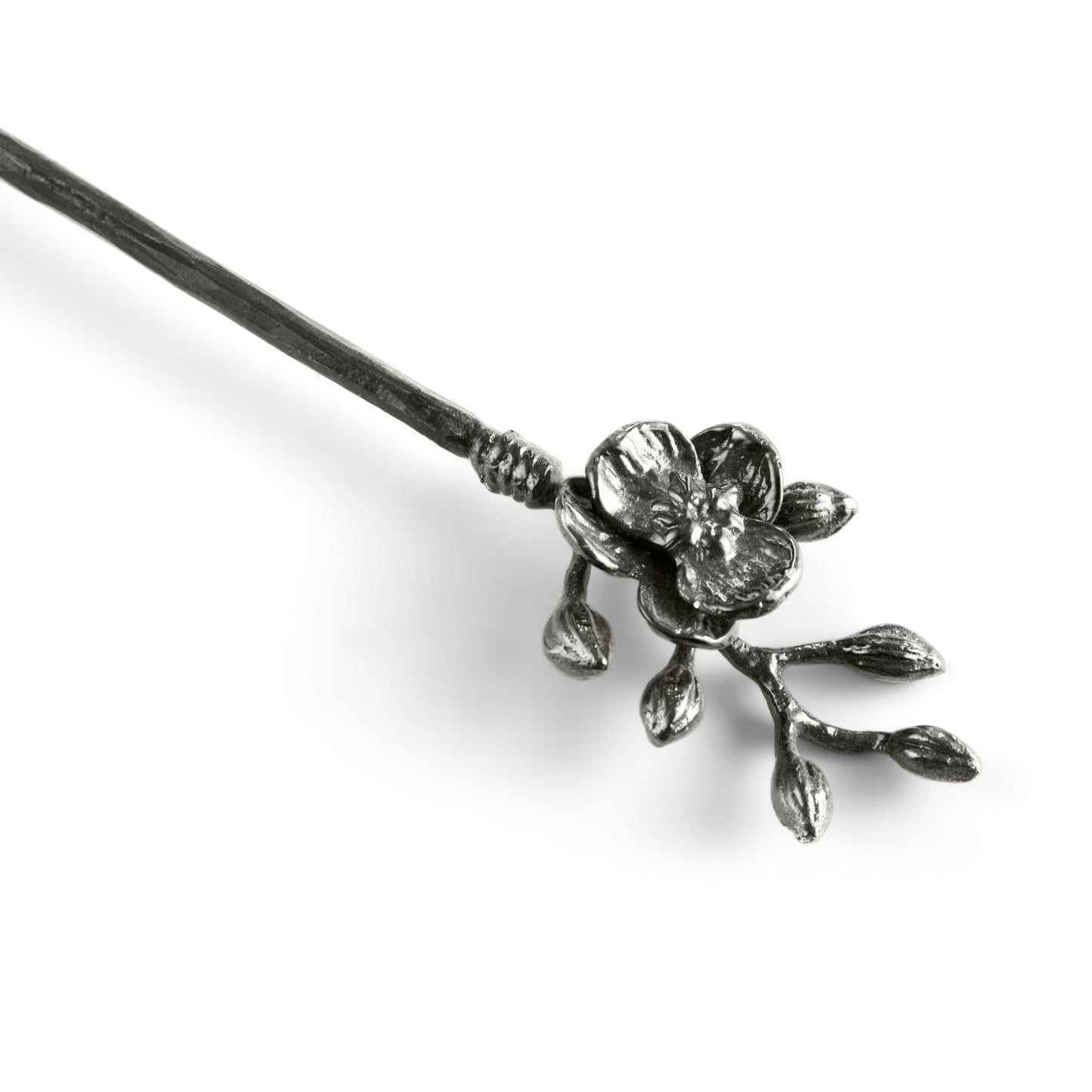 Black Orchid Coffee Pot w/ Spoon