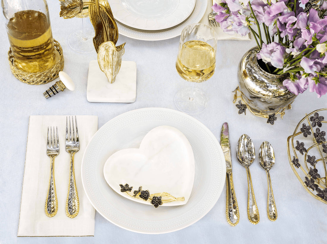 Forget Me Not Trinket Dish