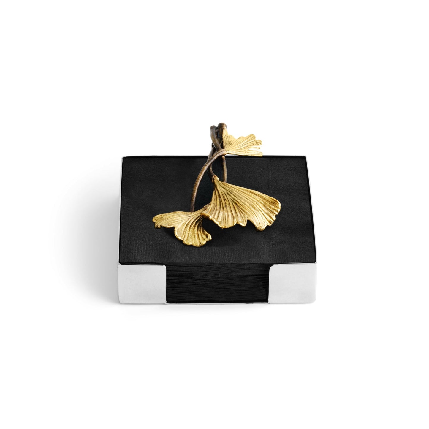Golden Ginkgo Napkin Holder