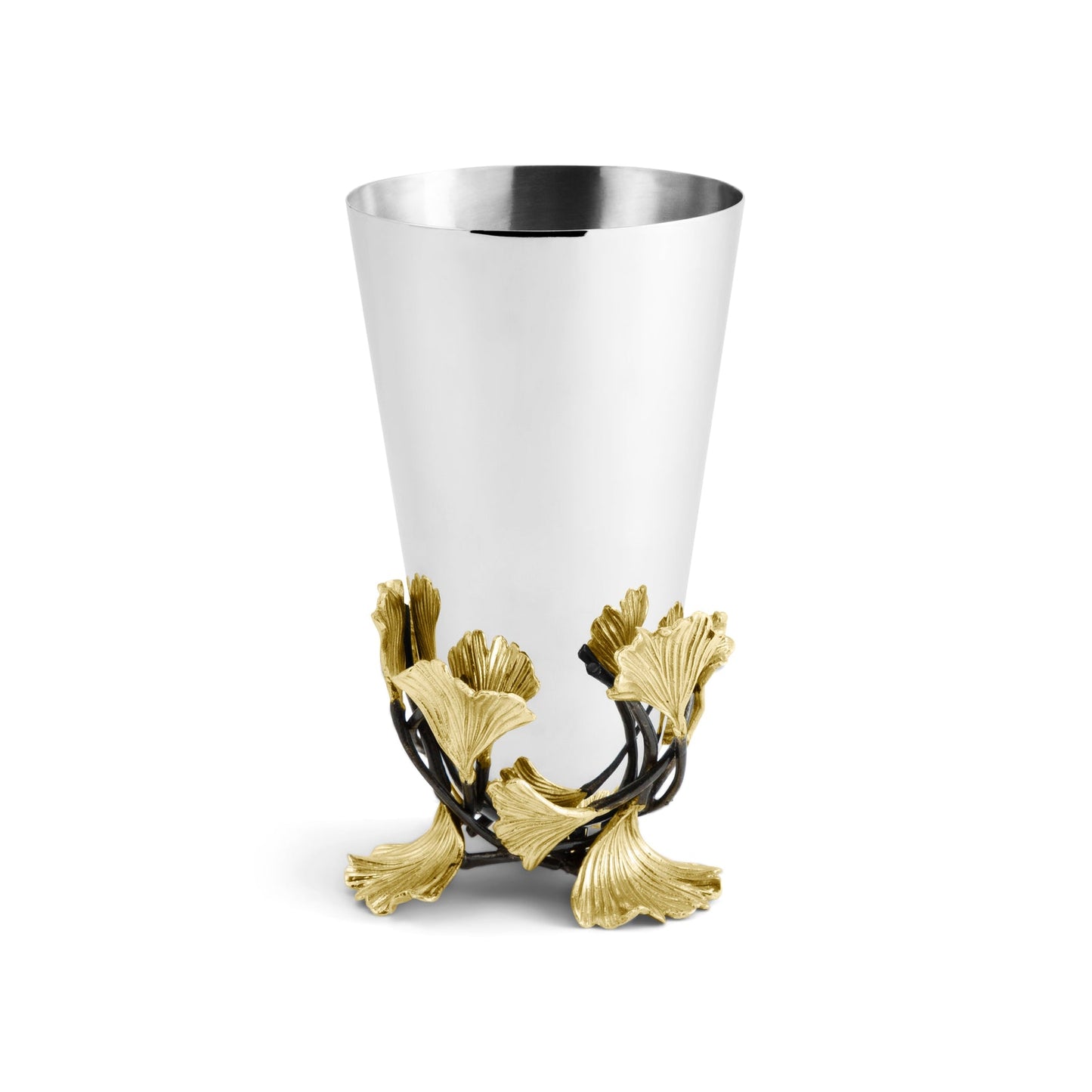 Golden Ginkgo Vase - Medium