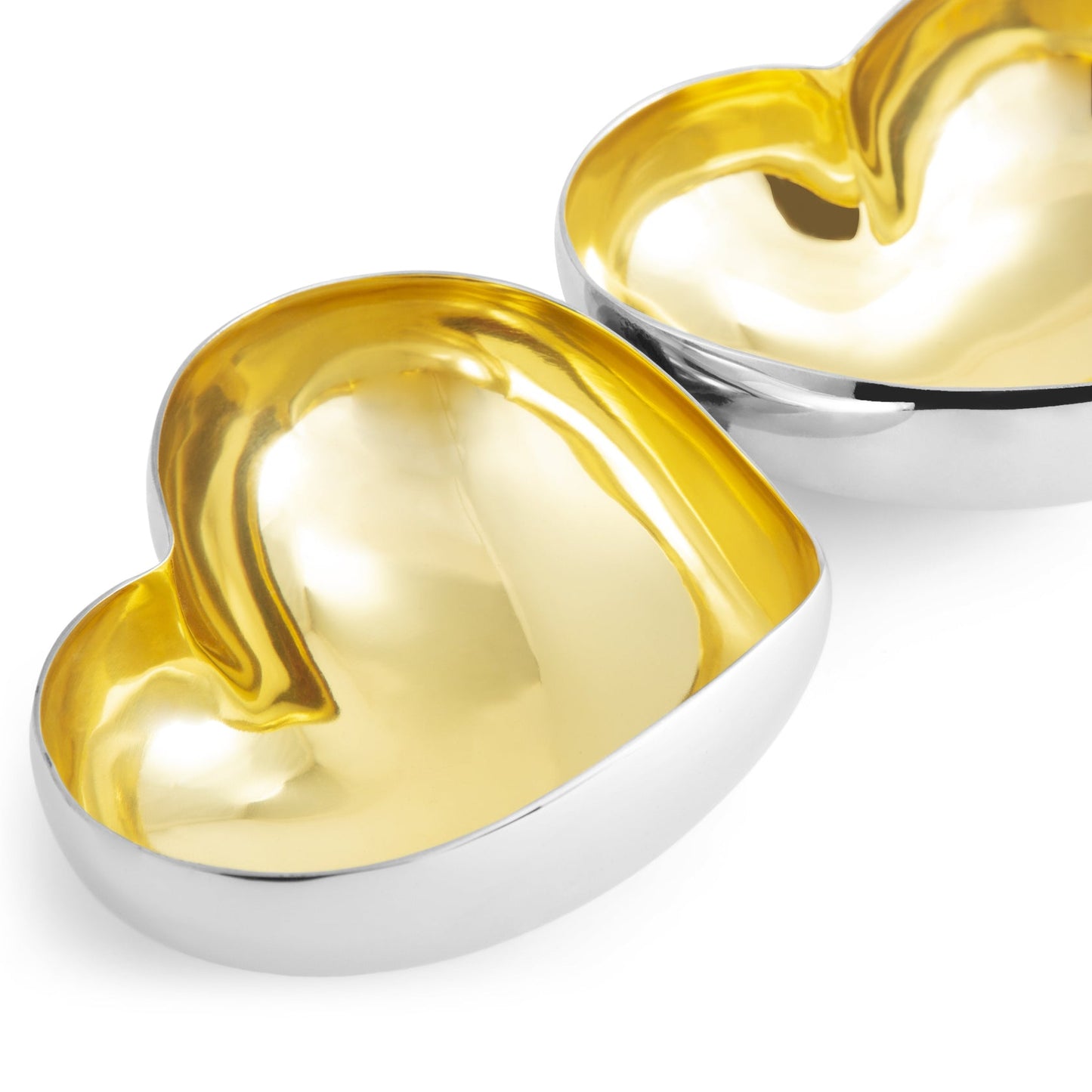 Heart Dish Gold - Double