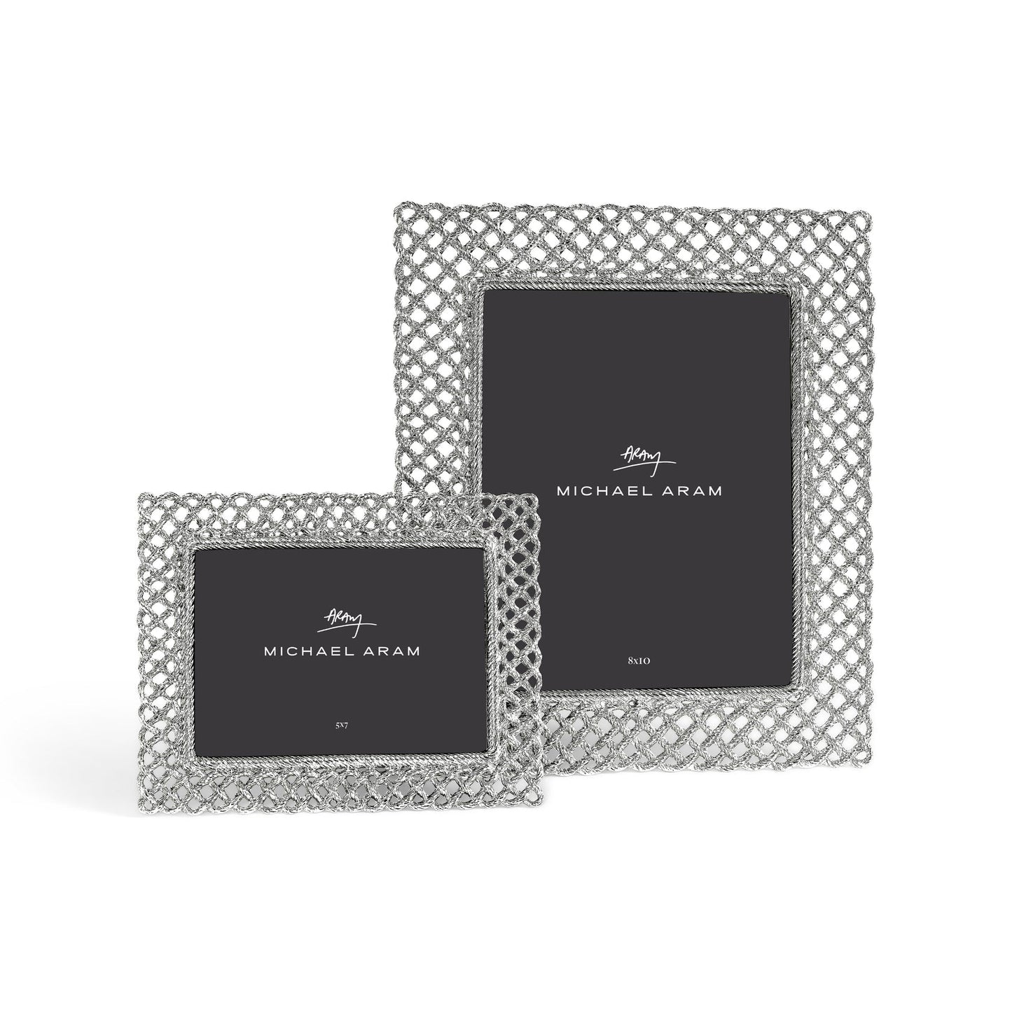 Love Knot Frame - Silver / 8x10