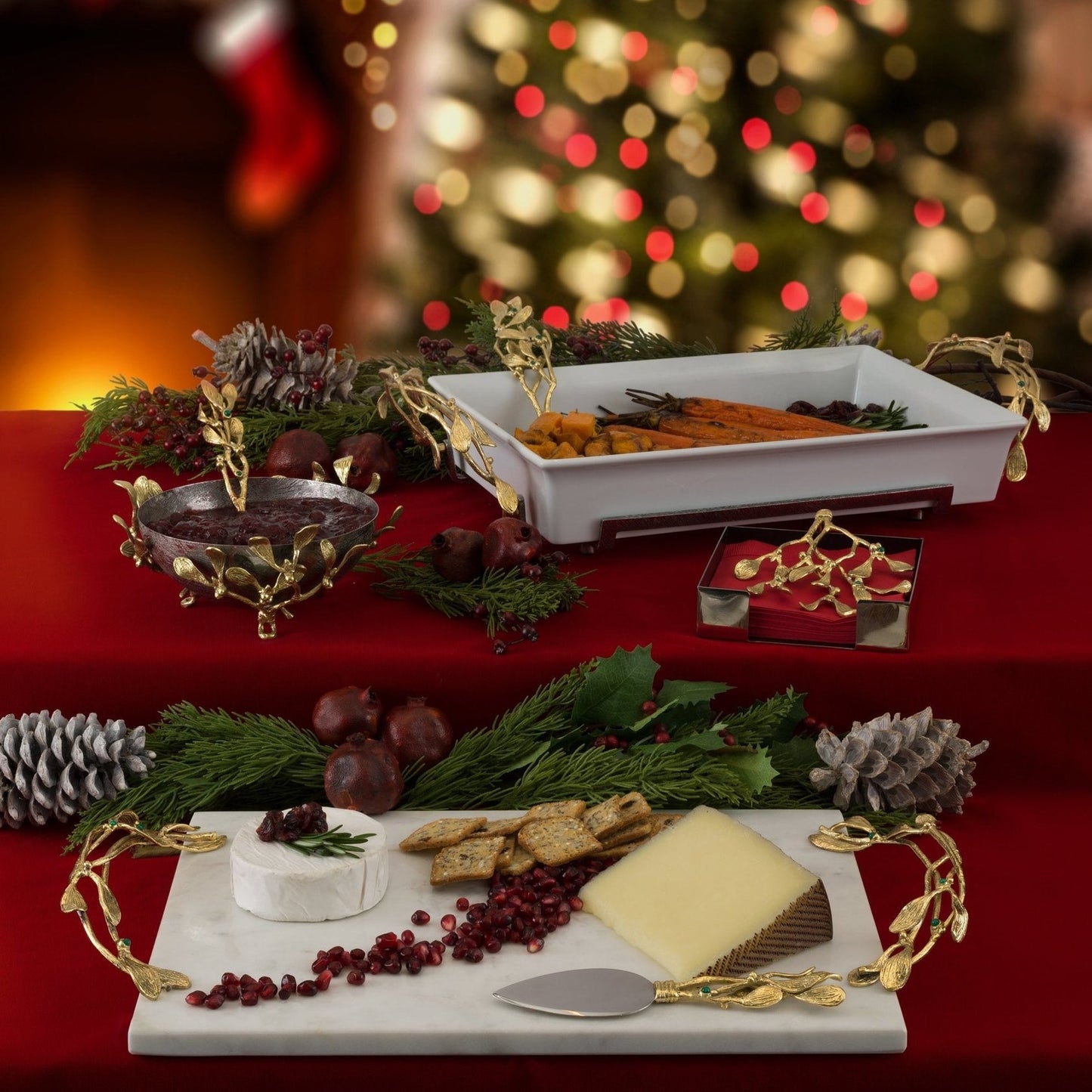 Mistletoe Casserole Dish - 3-Quart