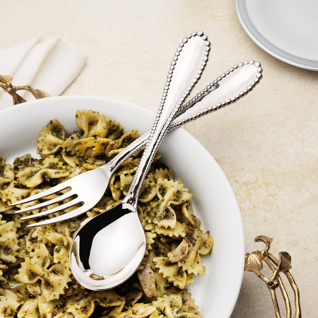 Molten Serving Set - Silver