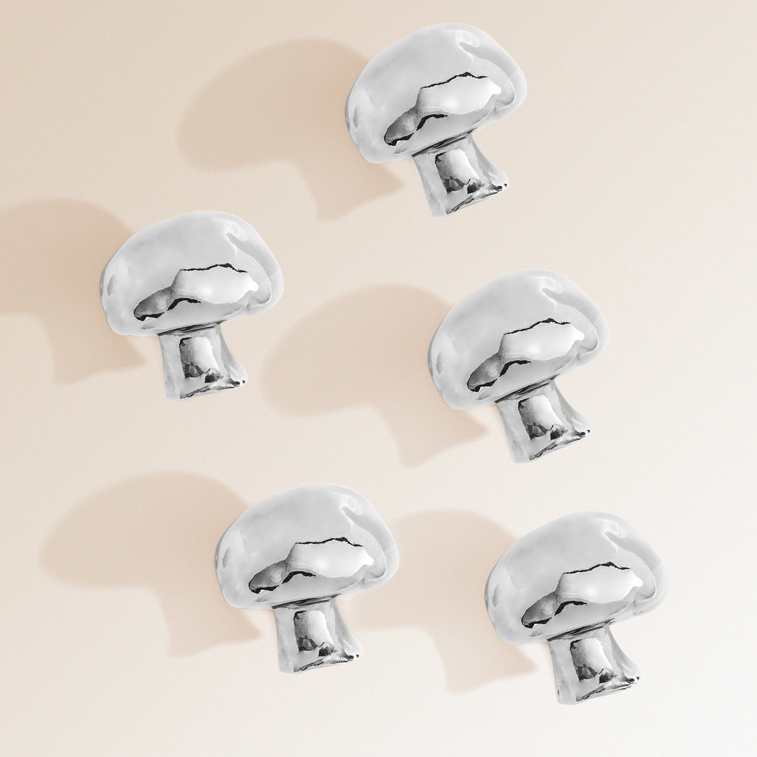 Mushroom Knob - Gold