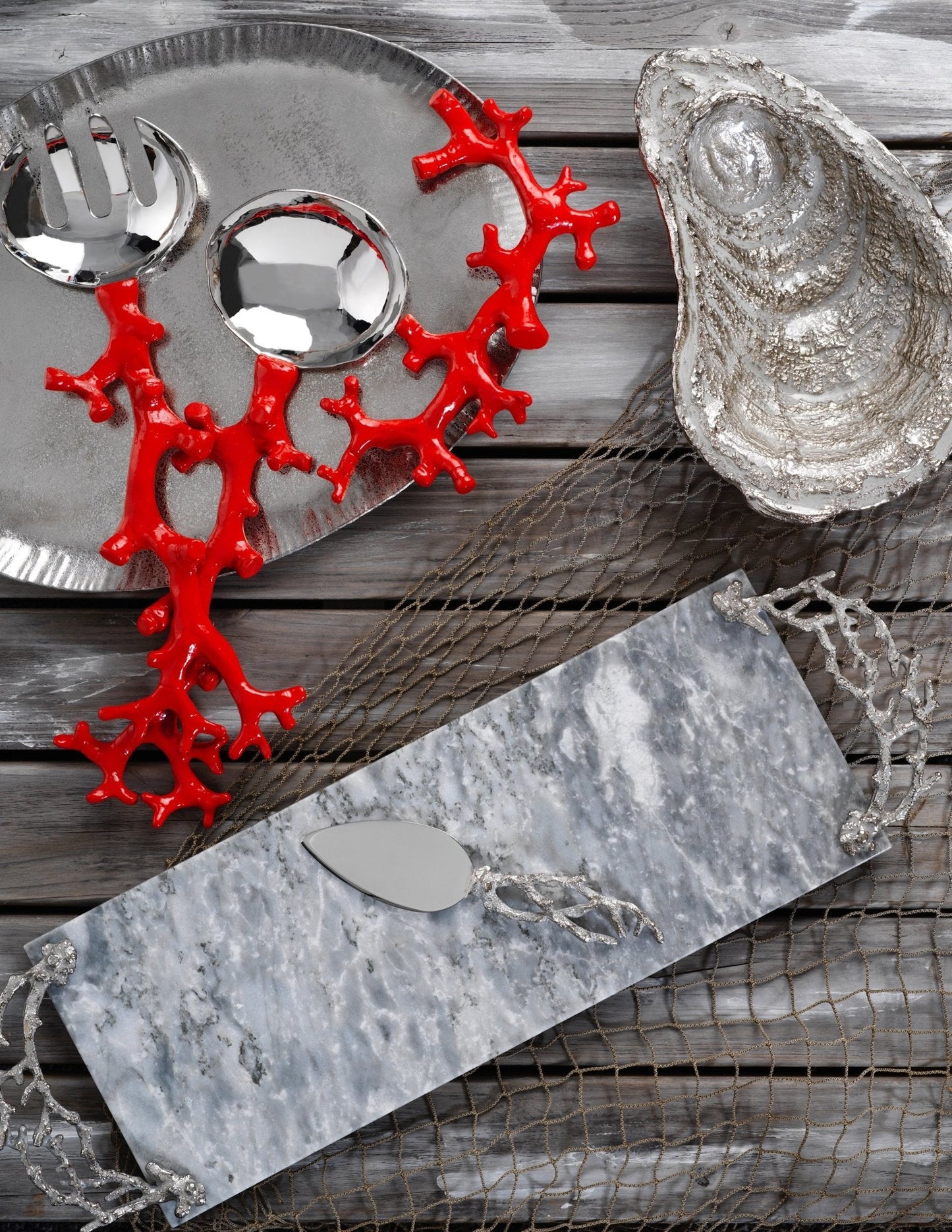 Ocean Reef Serving Set