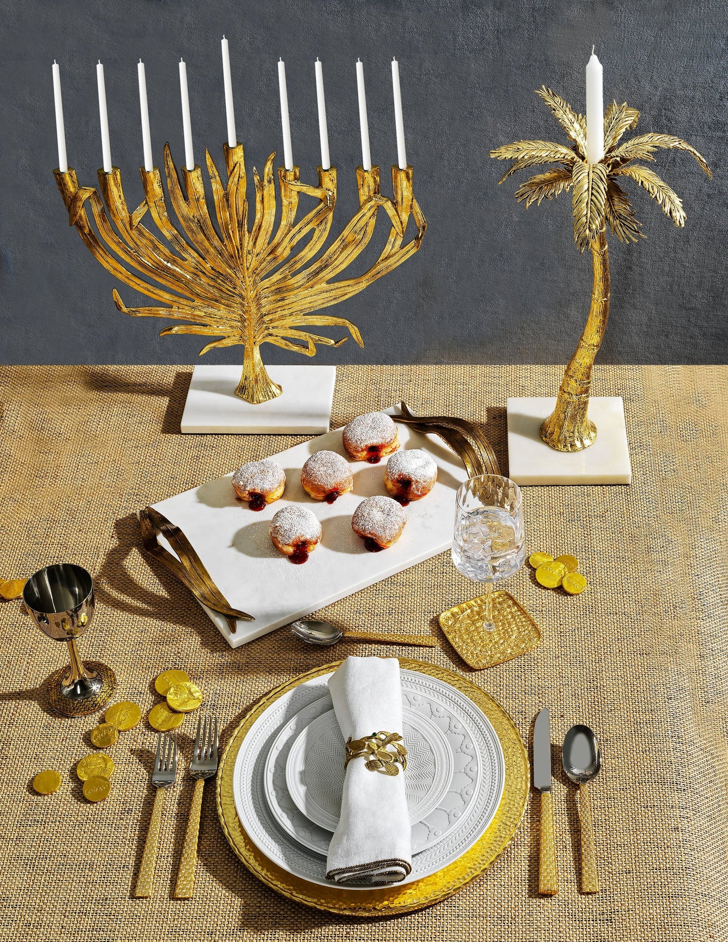 Palm Candleholders