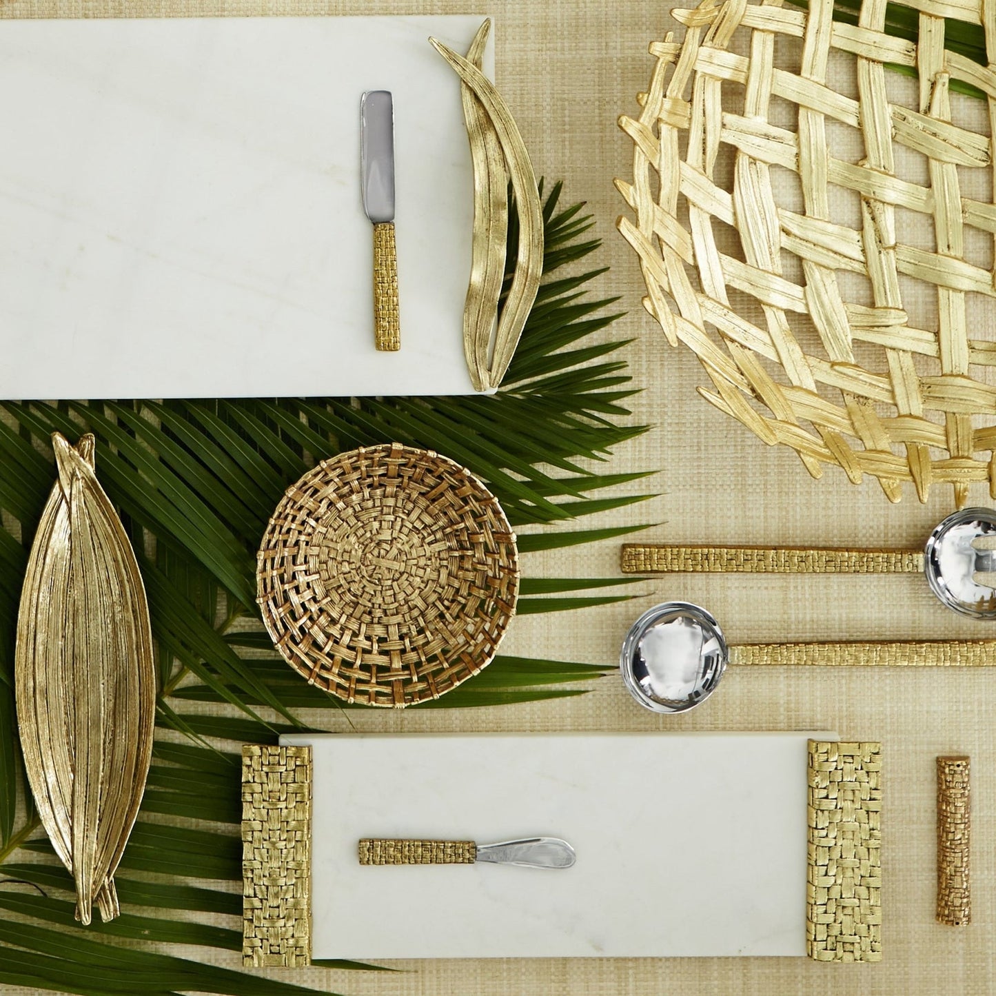 Palm Cheese Board w/ Spreader