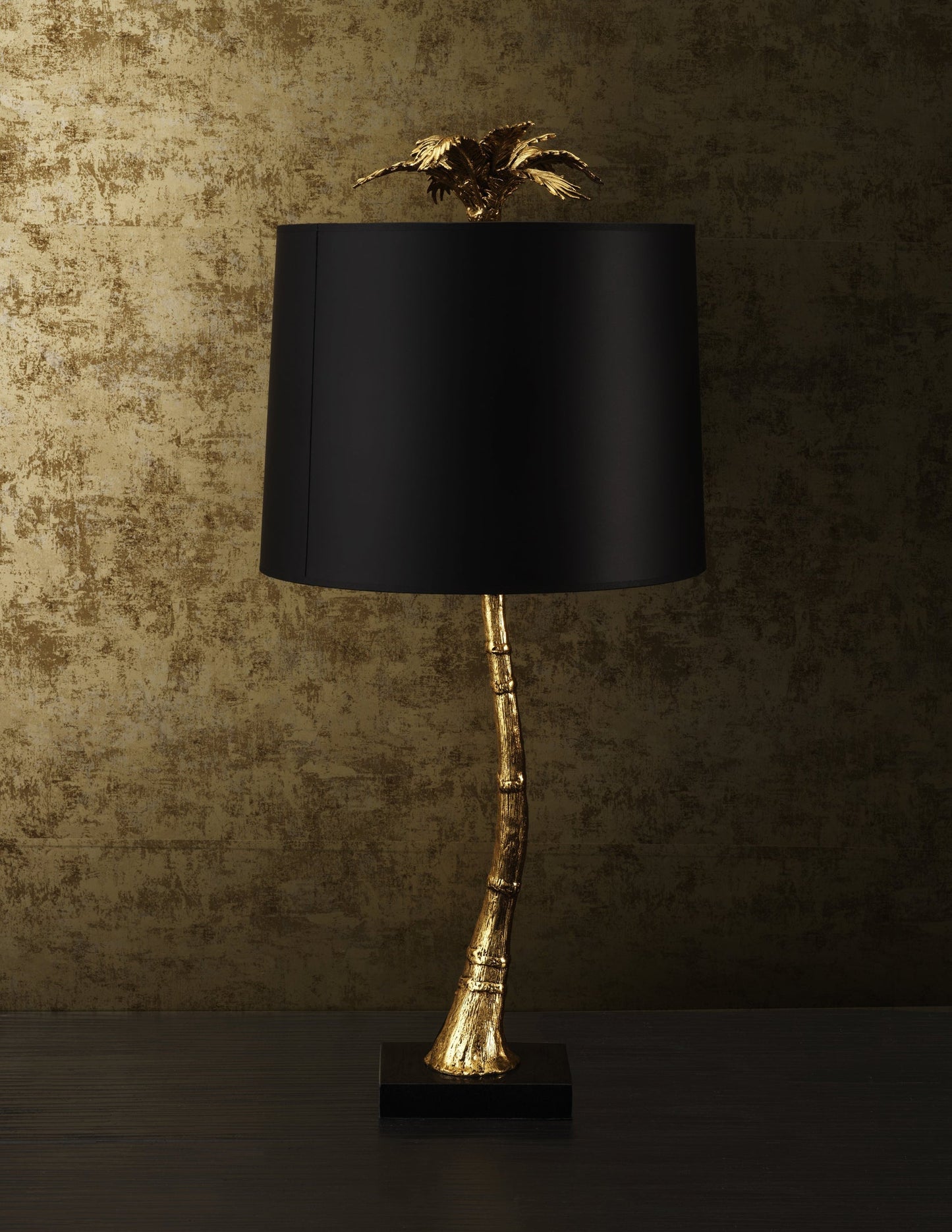 Palm Table Lamp - Marble