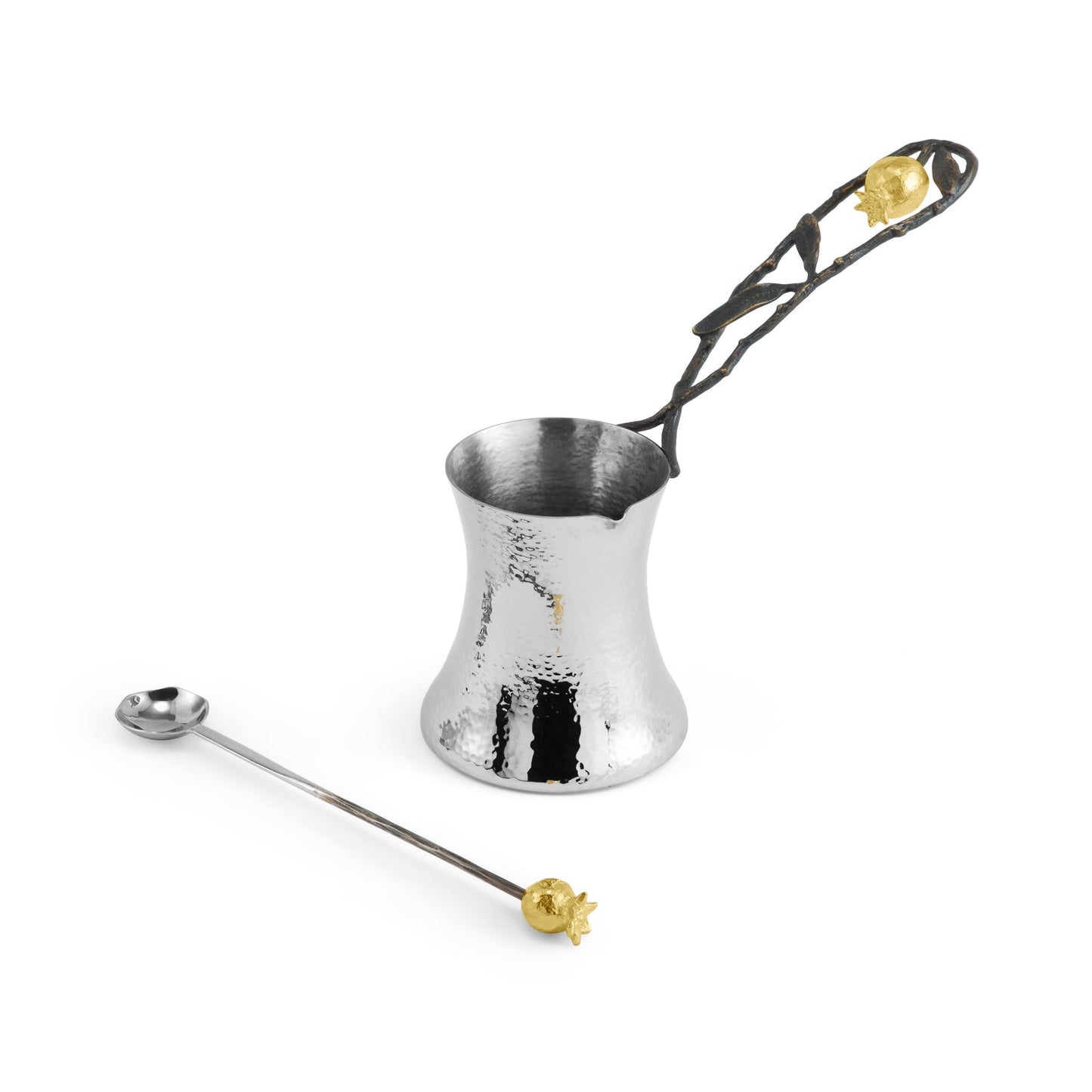 Pomegranate Coffee Pot w/ Spoon