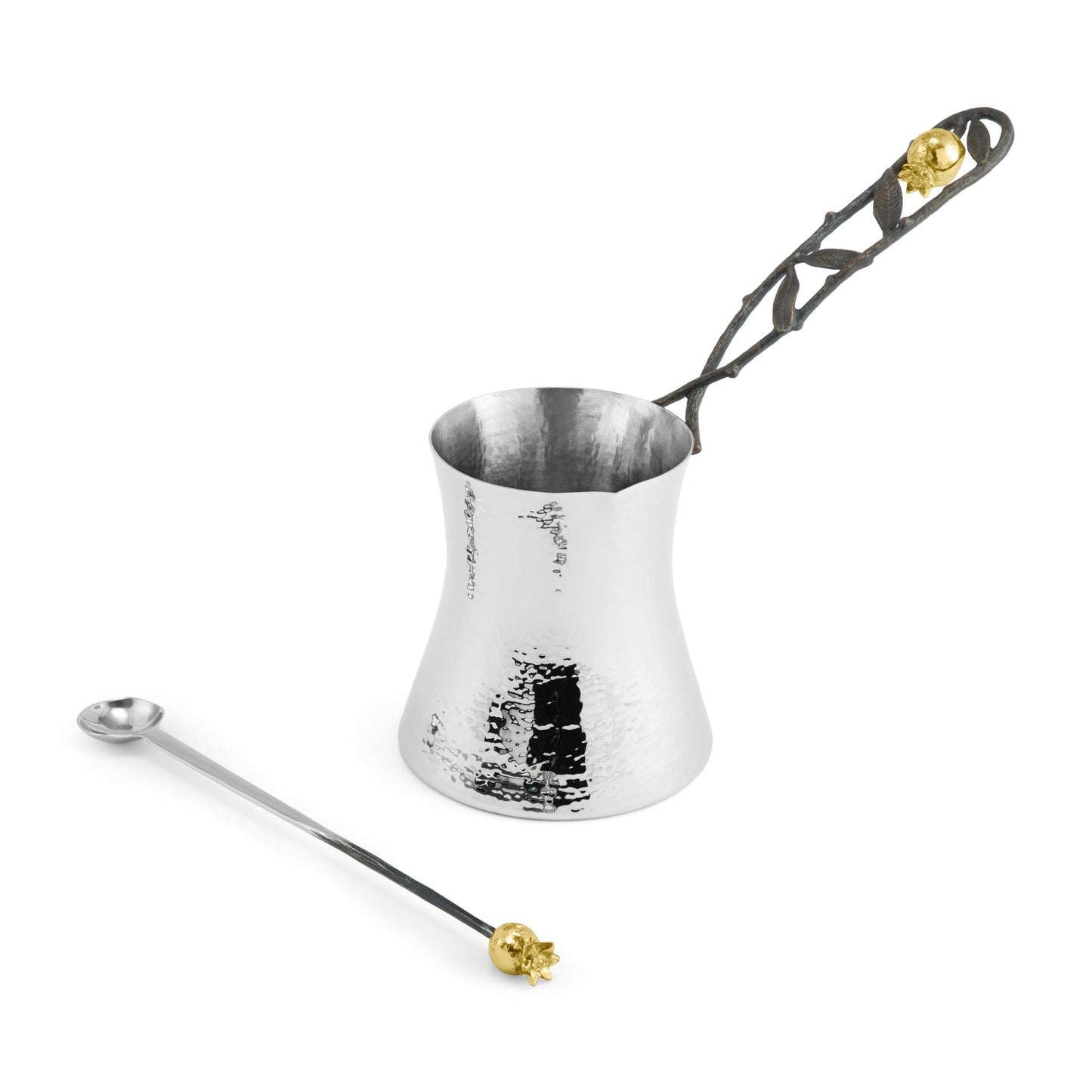 Pomegranate Coffee Pot w/ Spoon