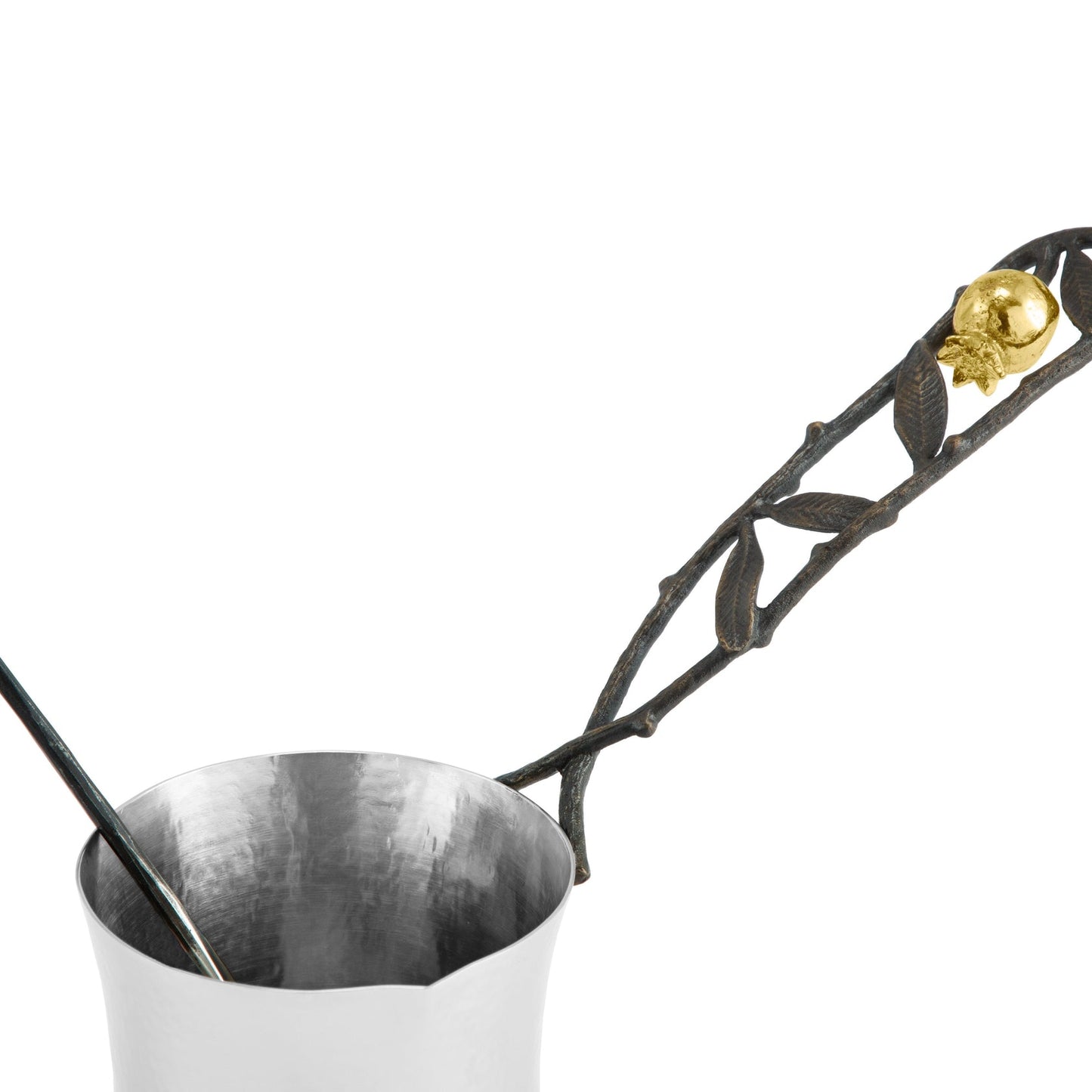 Pomegranate Coffee Pot w/ Spoon