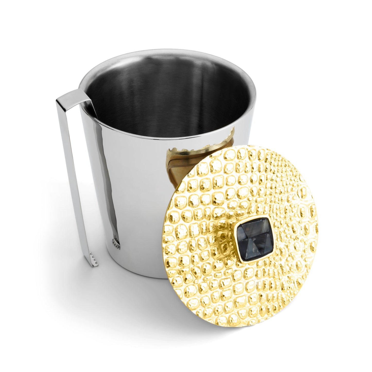 Safari Ice Bucket with Tongs