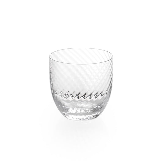 Twist Diamond Glassware - Old Fashioned