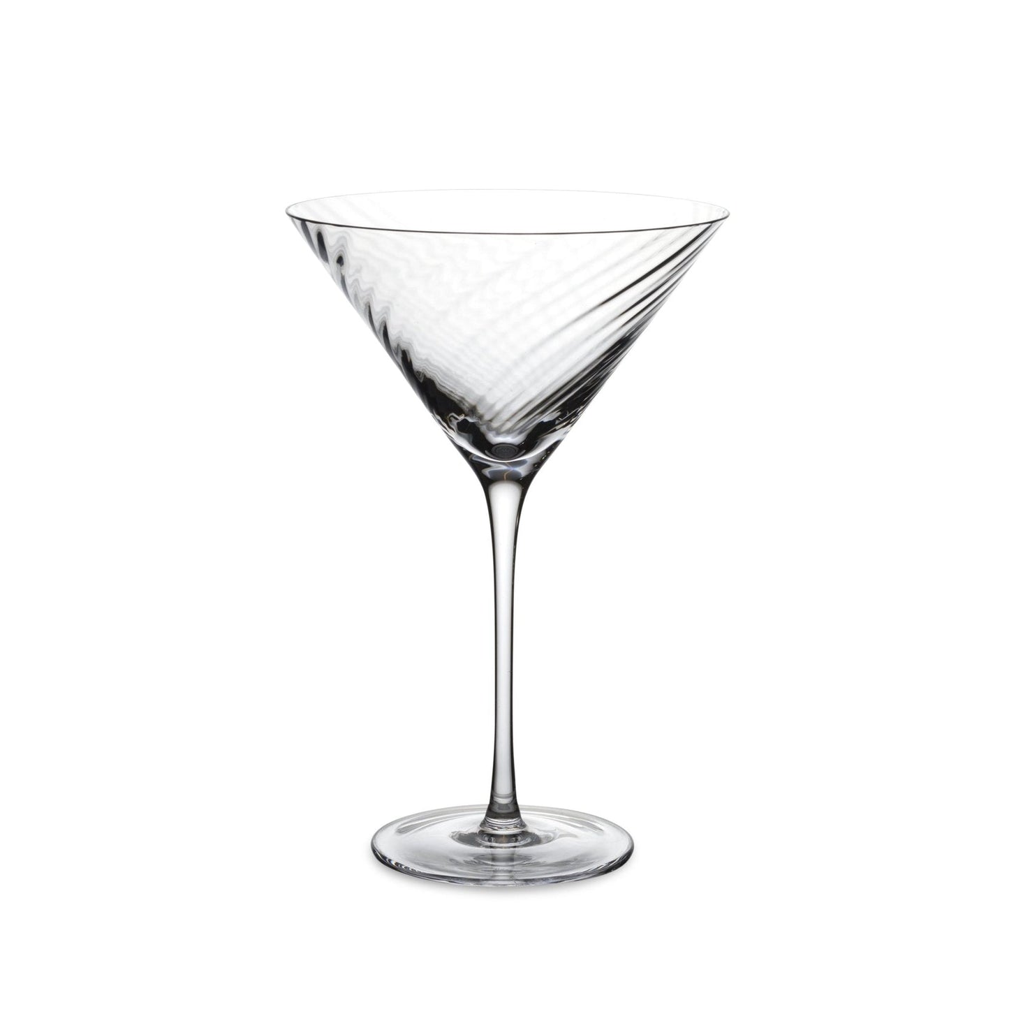 Twist Diamond Glassware - Martini