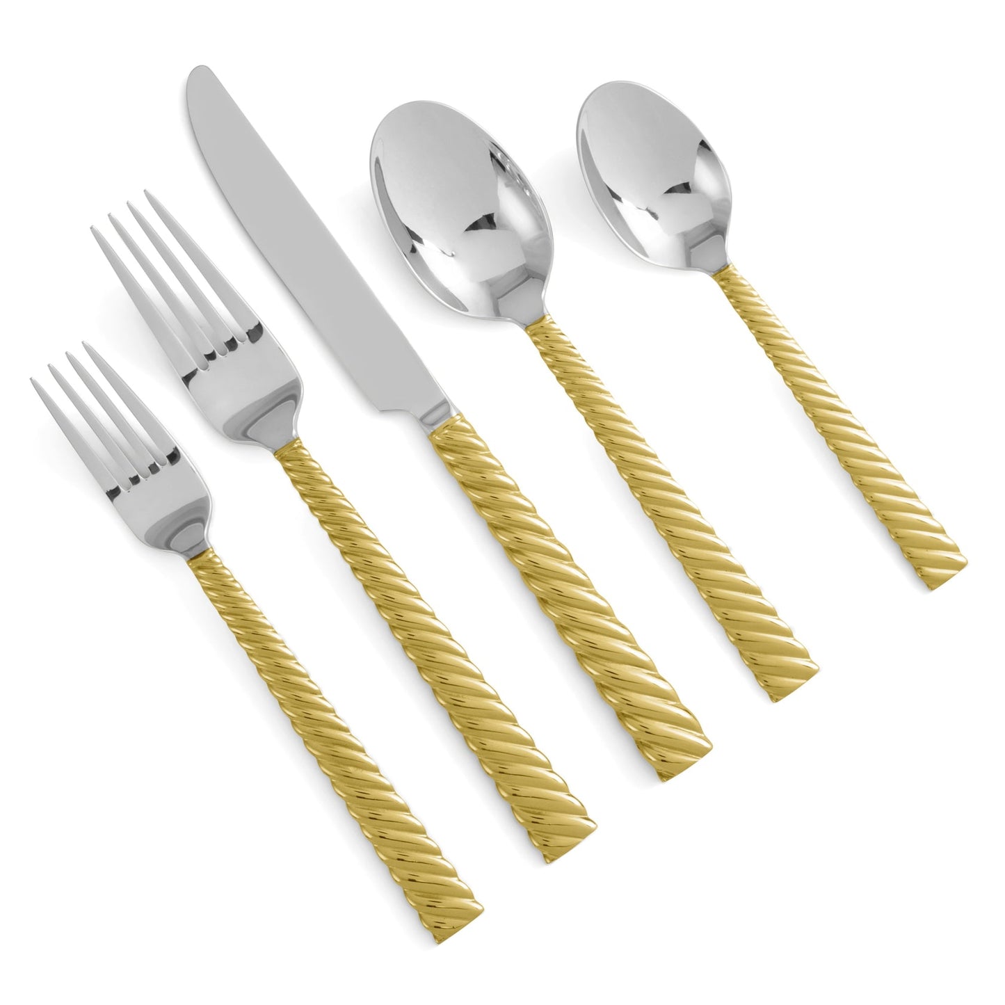 Twist 5-Piece Flatware Set