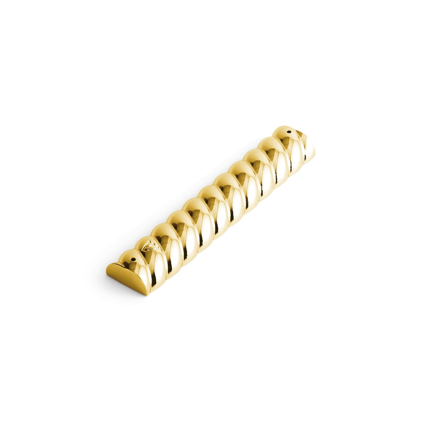 Twist Gold Mezuzah