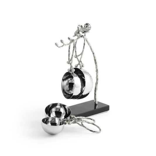 White Orchid Measuring Cup Set