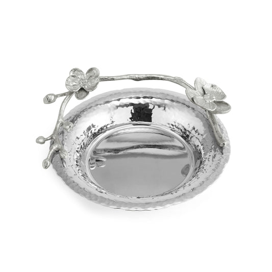 White Orchid Wine Stopper - Coaster