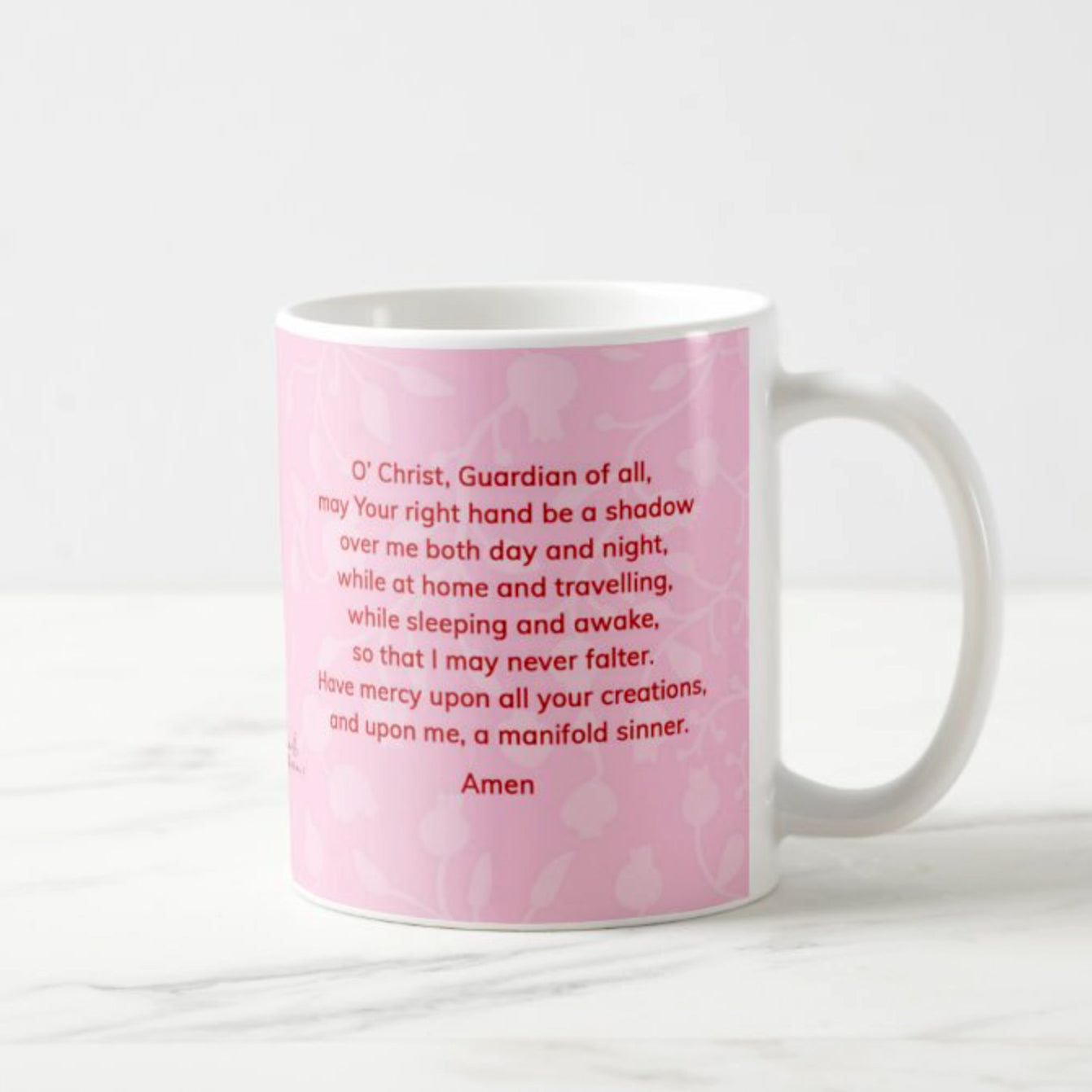 Unconditional Love-English prayer Mug