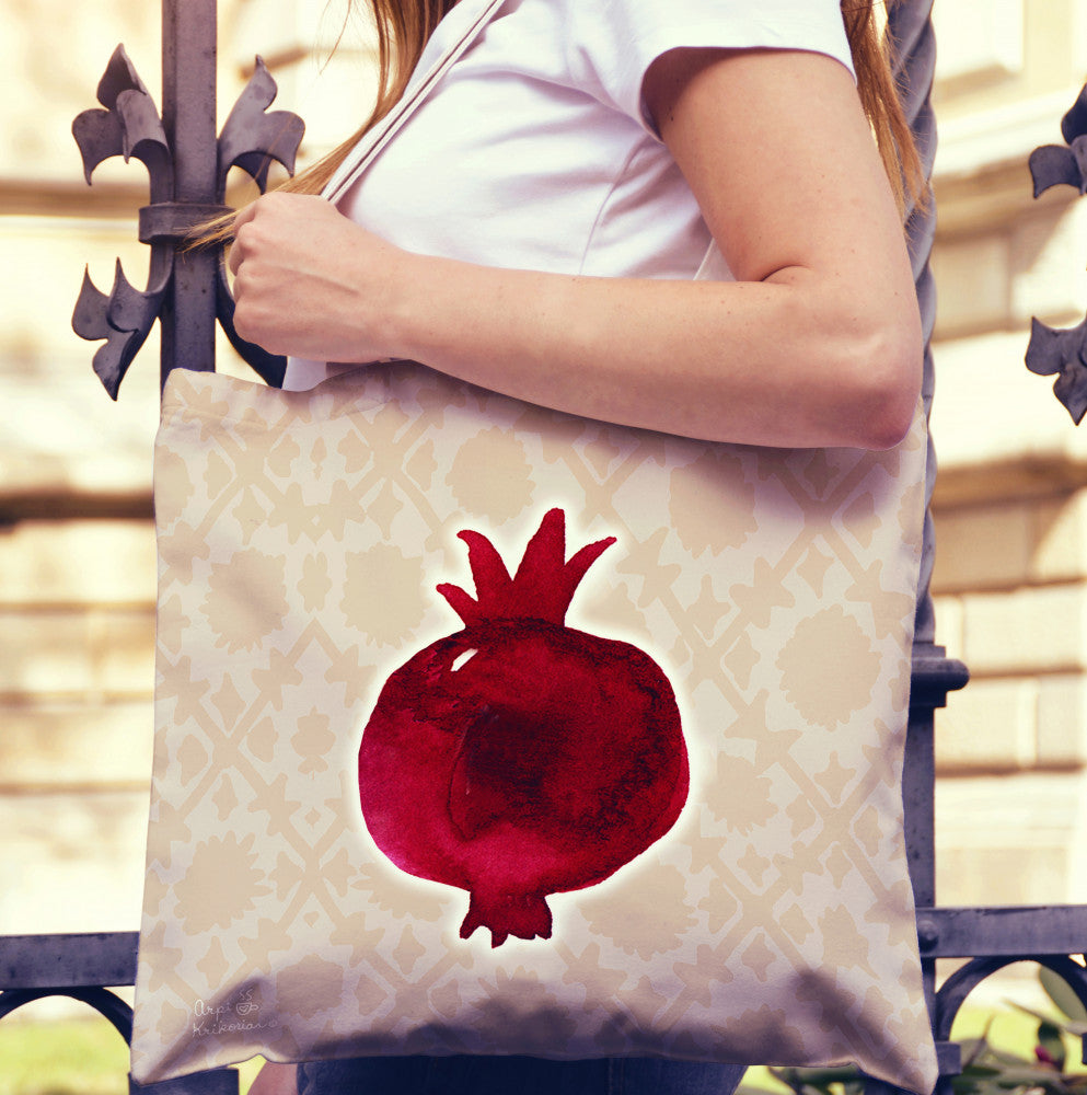 Pomegranate Totebag