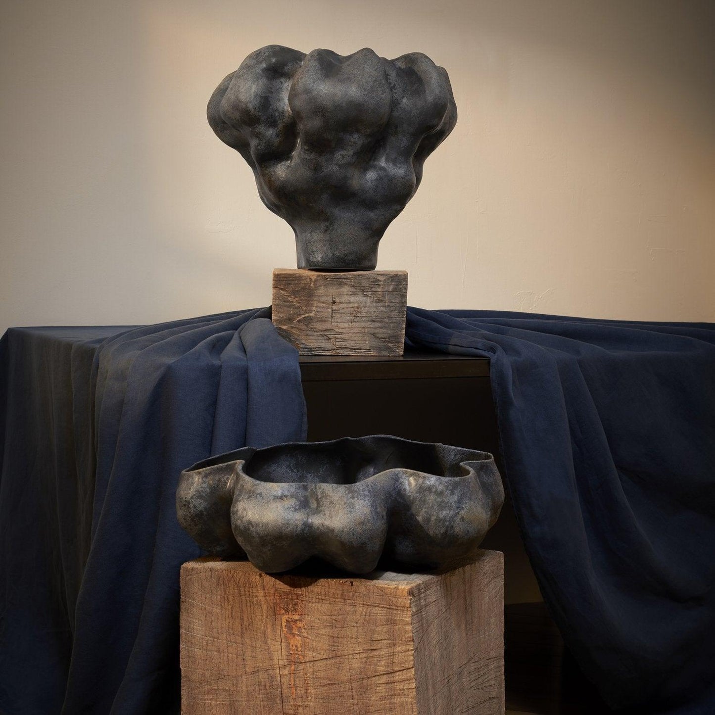 Timna Vase - Tall - Aged Iron