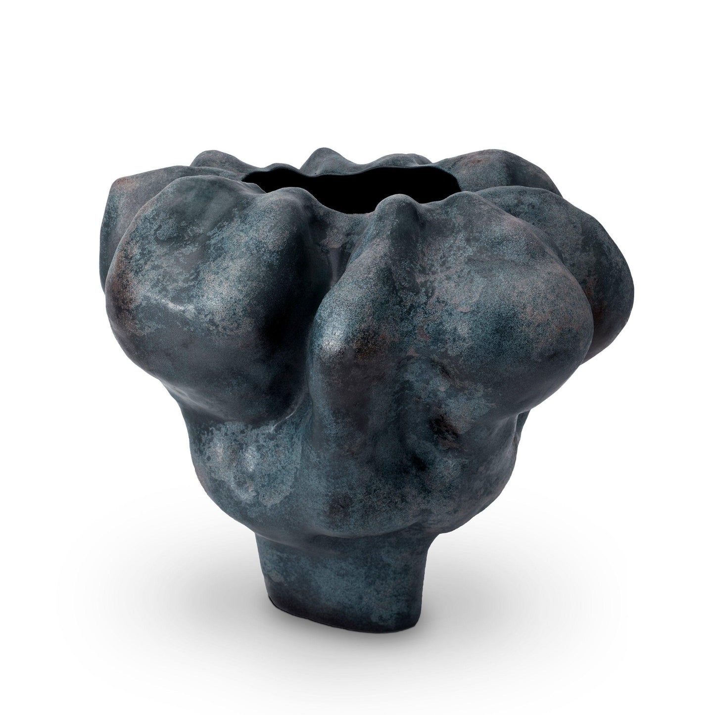 Timna Vase - Short - Aged Iron