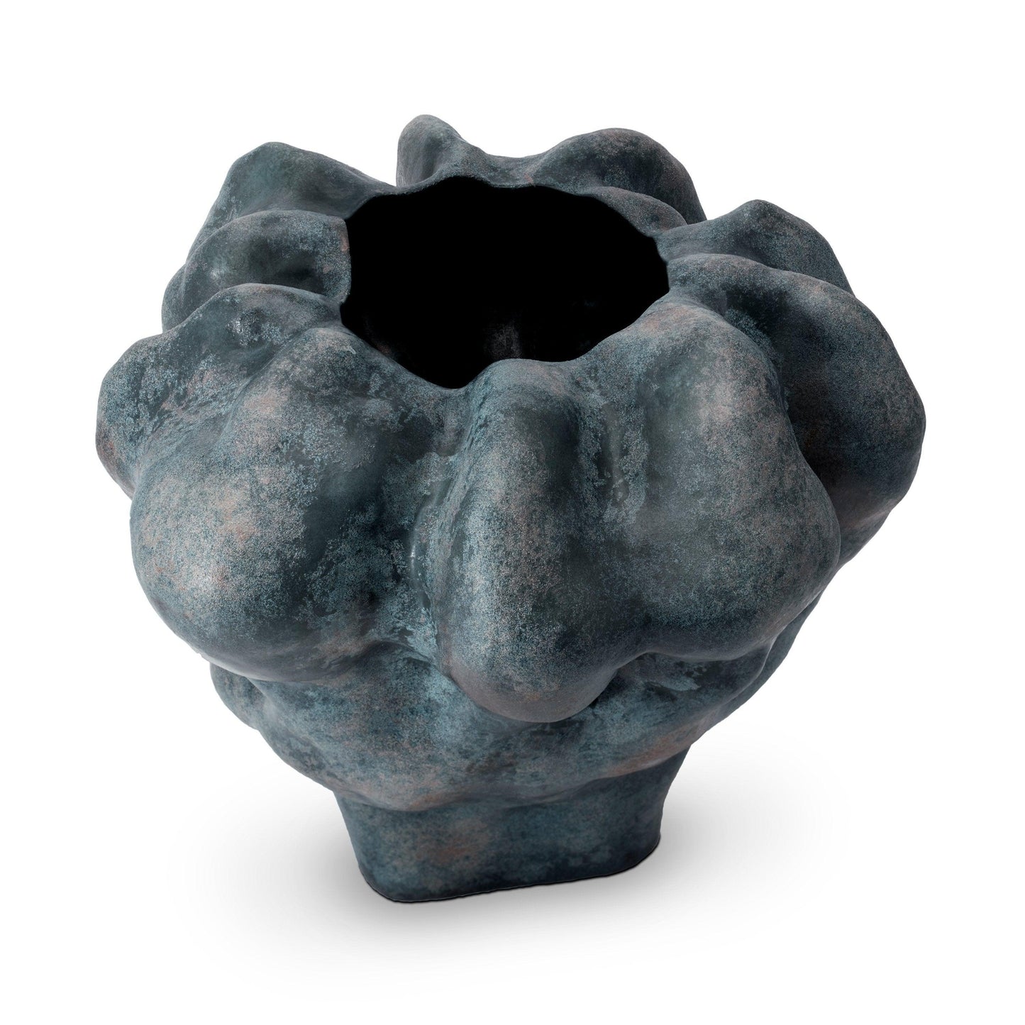 Timna Vase - Short - Aged Iron